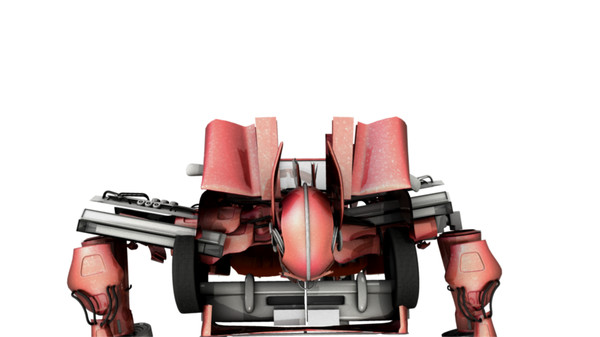 3d animation triumph herald transformer model - Transformer Autobot Triumph Herald by robman88